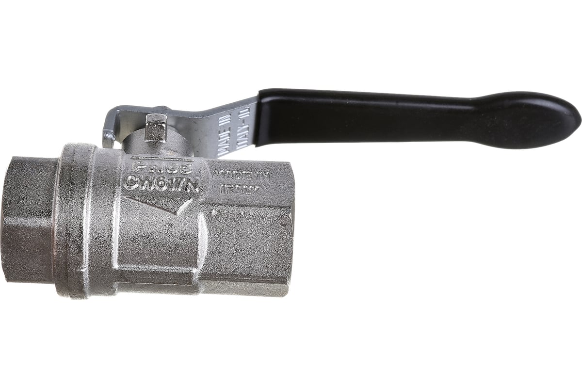 Усиленный шаровой кран RUB BRESСIA (S.33), 1/2" DN15 PN65, ВР-ВР, ручка S33D00