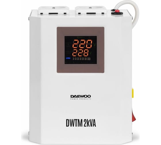 Настенный стабилизатор напряжения Daewoo DW-TM2kVA