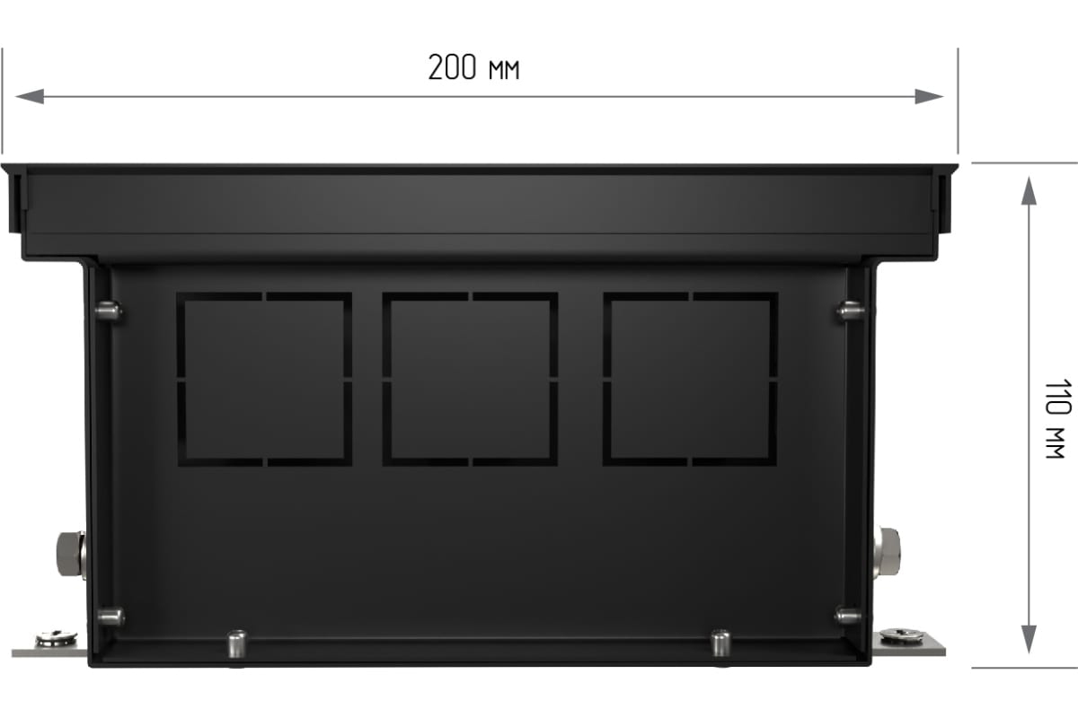 Внутрипольный конвектор Royal Thermo ATRIUM-110/200/1800-DG-U-NA НС-1477238