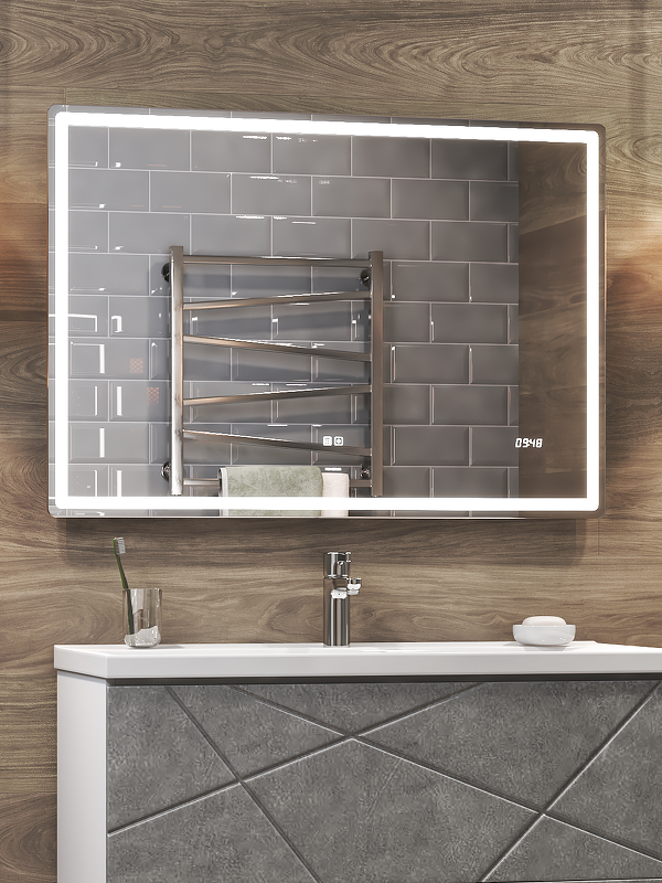 Зеркало Vigo Geometry Luxe 100 см z.GEO.100.Luxe