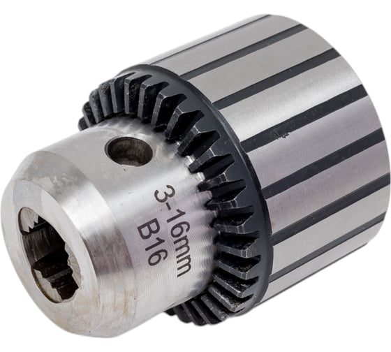 Патрон сверлильный ПС 16, В16 усиленный с ключом (3-16 мм) Beltools ri.261.44