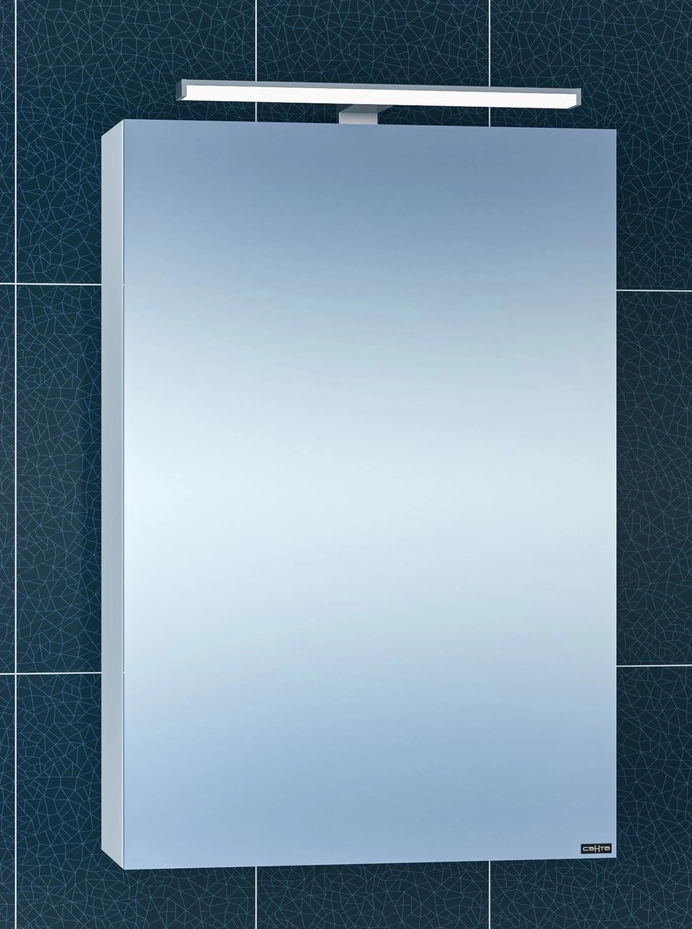 Зеркальный шкаф Санта Стандарт 113015 50 см со светильником