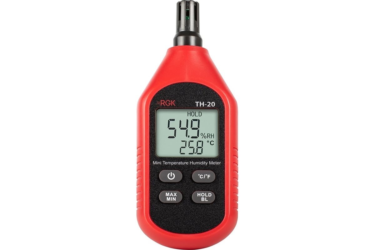 Термогигрометр RGK TH-20 с поверкой 778619