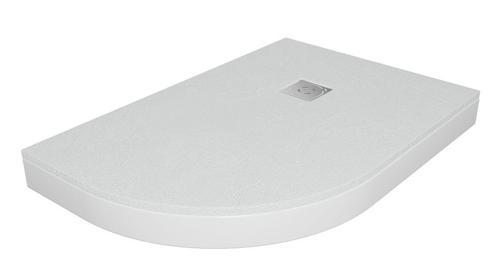 Поддон для душа RGW Stone Tray ST/AR-W 90x120 каменный, комплект, правый