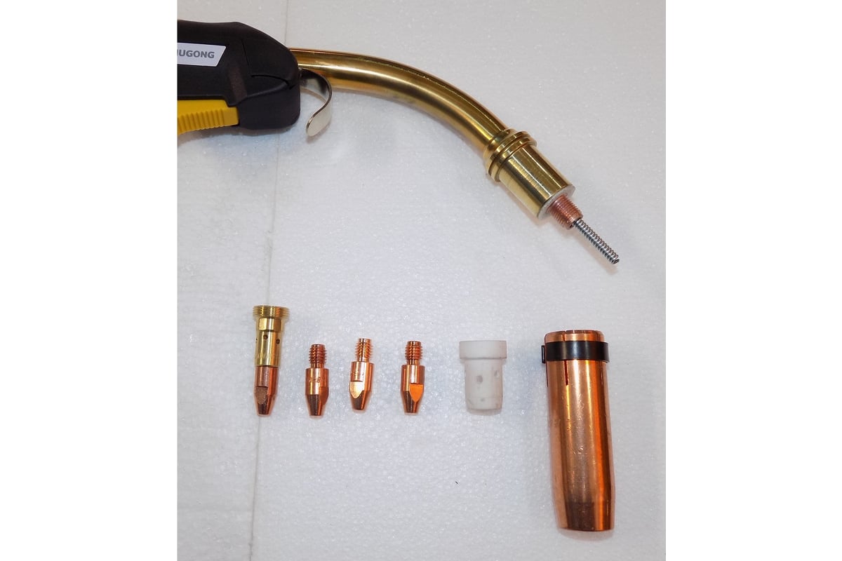 Горелка сварочная с жидкостным охлаждением HUGONG MIG/MAG HG50-500А-3м ТСС 032188