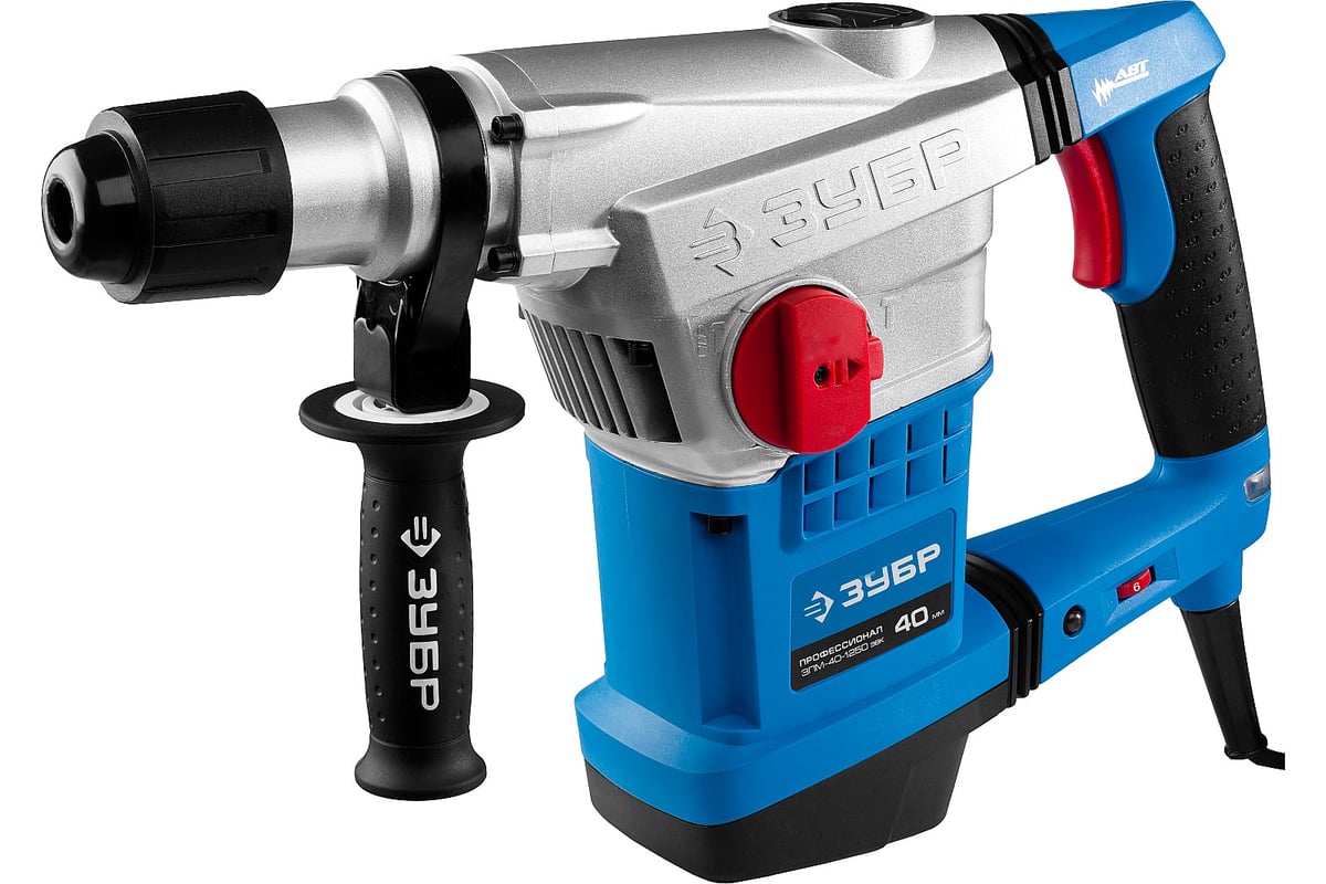 Перфоратор SDS-Max Зубр Профессионал ЗПМ-40-1250 ЭВК