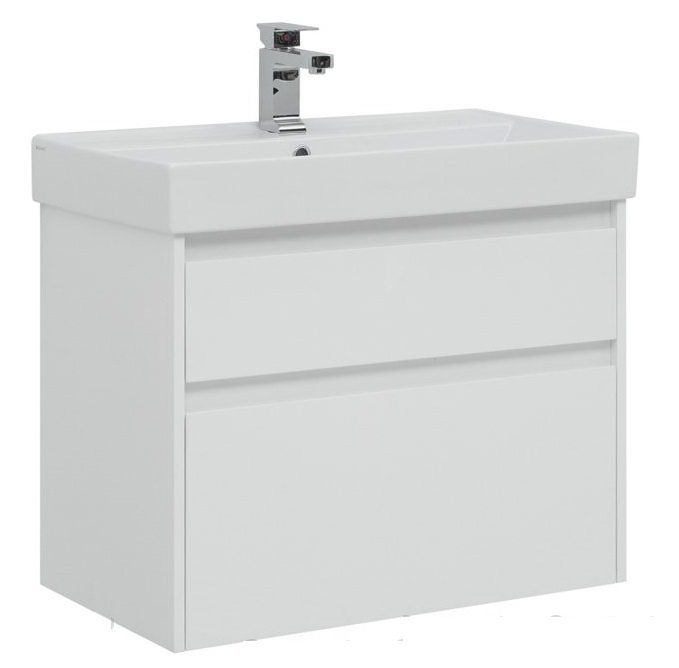 Мебель для ванной Aquanet Nova Lite 75 см, 2 ящика