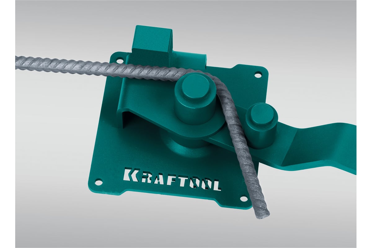 Ручной станок для гибки арматуры Kraftool 16 PT на подшипнике, плавный гиб 23306