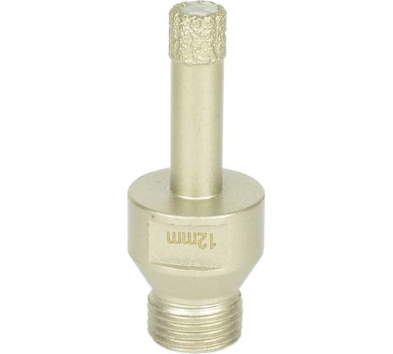 Коронка алмазная, вакуумное спекание (12х40 мм; 1/2"; М14) TECH-NICK TUK 136.600.7016