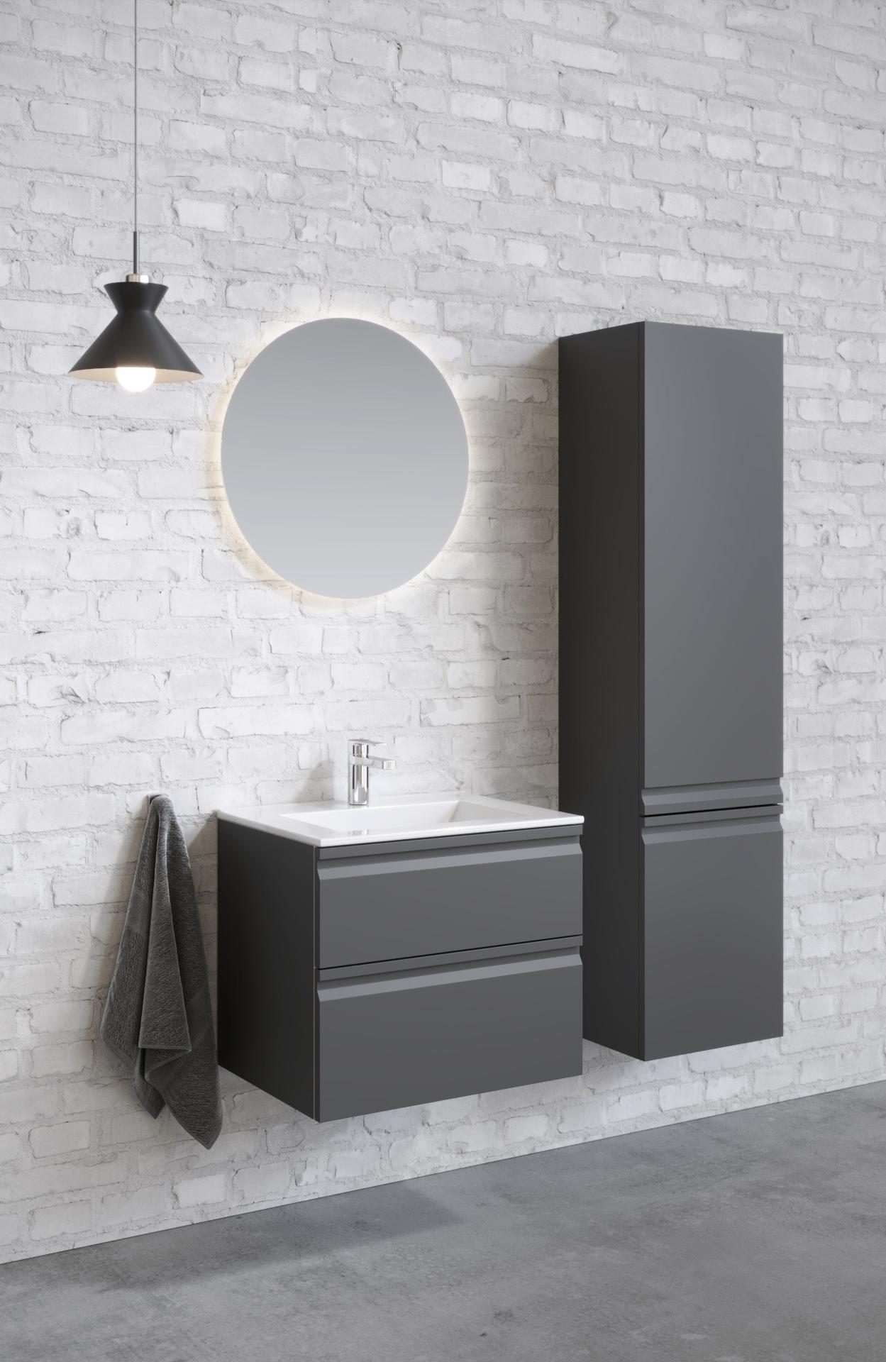 Тумба с раковиной Aquatek Вега 60 см AQ77060