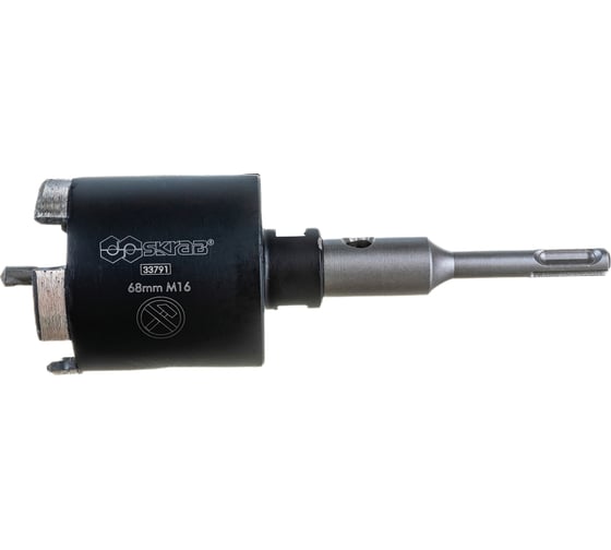 Коронка алмазная по бетону (68 мм; SDS-Plus) Skrab 33791