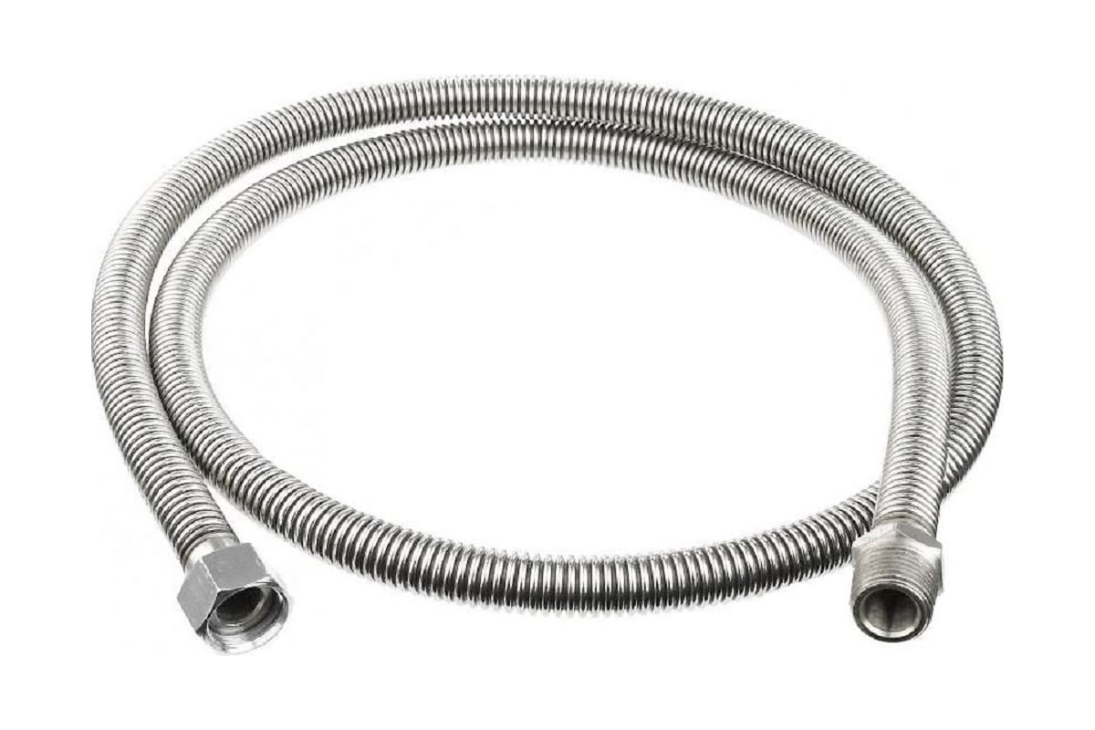 Сильфонная подводка для газа ELKA 1/2" 2,0 м., вн/нар 772058В