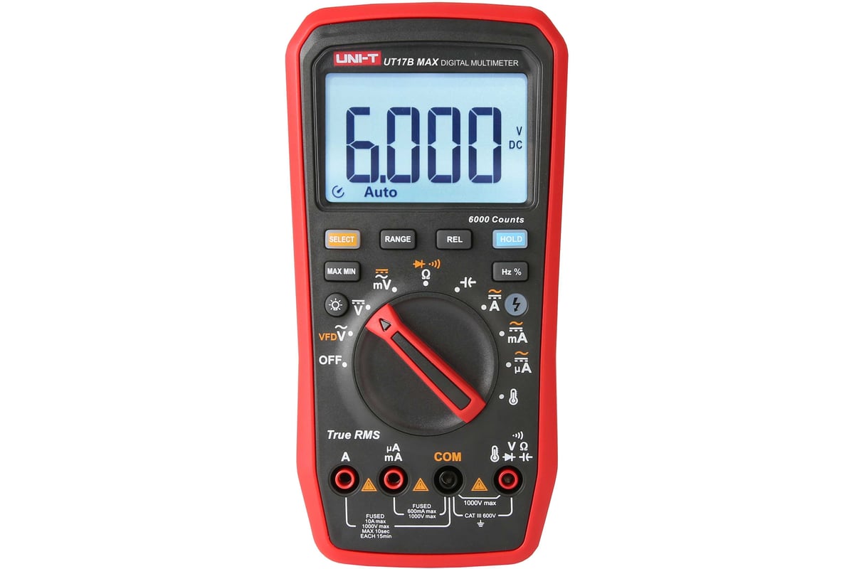 Цифровой мультиметр UNI-T UT17B MAX 00-00014527