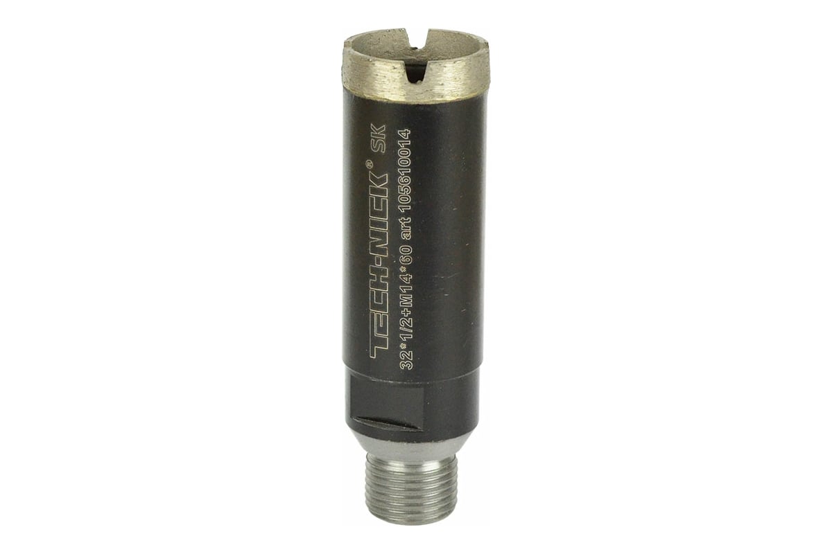 Коронка алмазная, спекание 32х60 мм, 1/2/M14 SK TECH-NICK 105610014