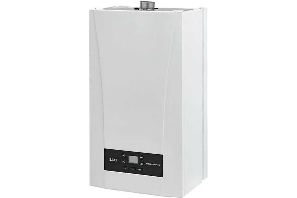 Газовый настенный котел Baxi ECO Nova 1.31F, 31 кВт, одноконтурный, закрытая камера сгорания, белый 100023035