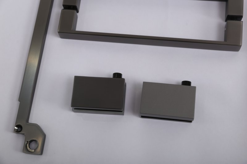 Душевой уголок Cezares SLIDER-A-2-70/80-C-GM 70/80x70/80 прозрачное, оружейная сталь