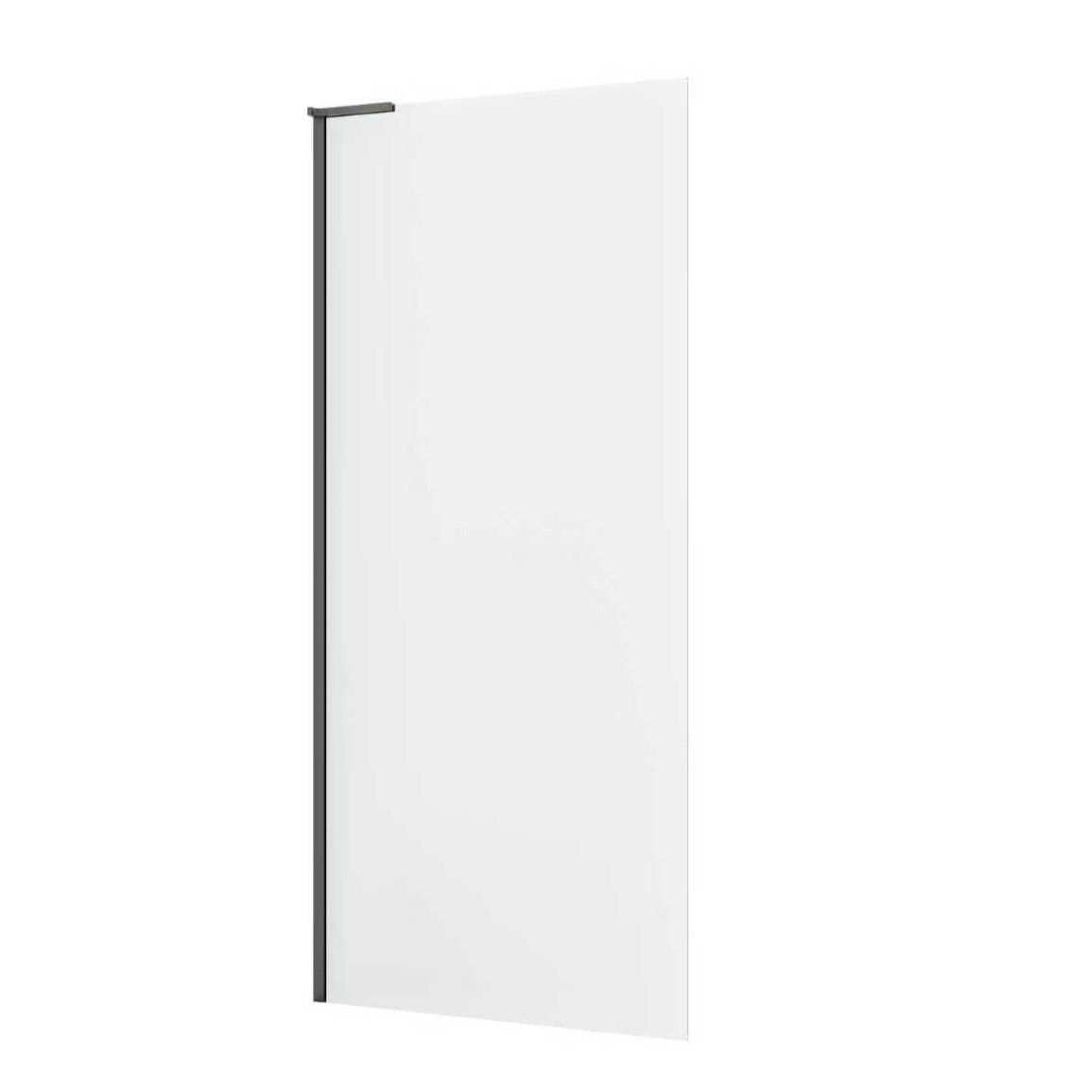 Душевая перегородка Vincea Волк-Ин (Walk-In) VSW-7HA700CLGM 70x200 вороненая сталь, прозрачное
