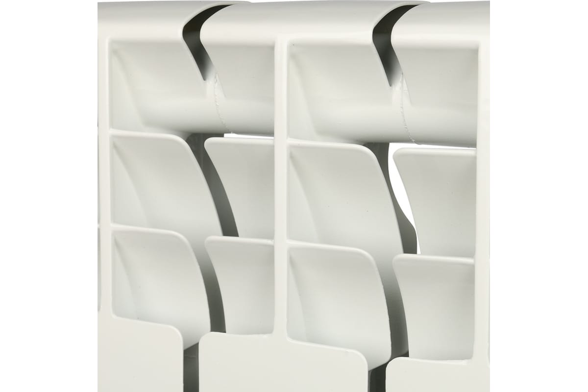 Биметаллический радиатор Rommer Optima BM 500 12 секций RAL9016 89574