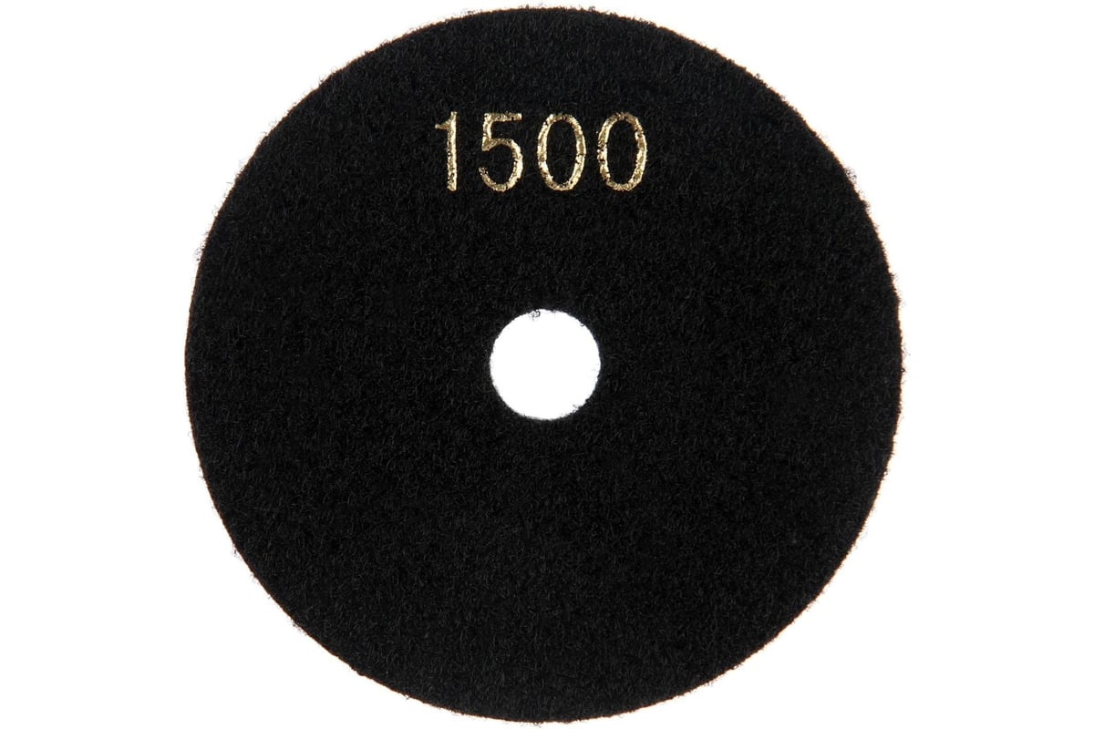 Алмазный гибкий шлифовальный круг Черепашка (100 мм; № 1500) для мокрой шлифовки Тундра 5099274