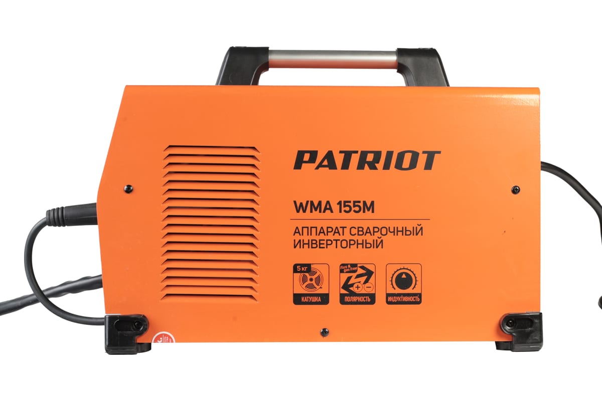 Сварочный инверторный полуавтомат Patriot WMA 155M MIG/MAG/MMA, Patriot (1165) 605302140