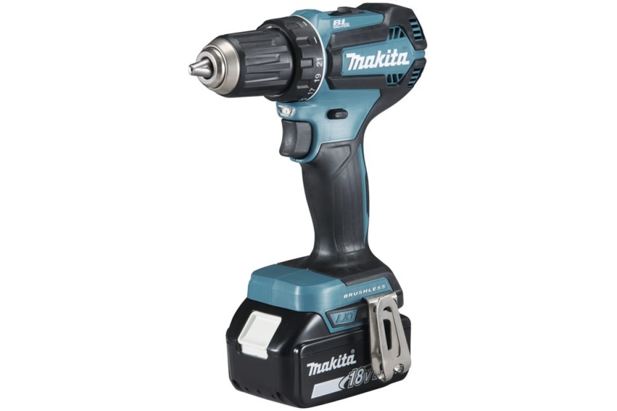Аккумуляторная дрель-шуруповерт Makita LXT DDF485RFJ