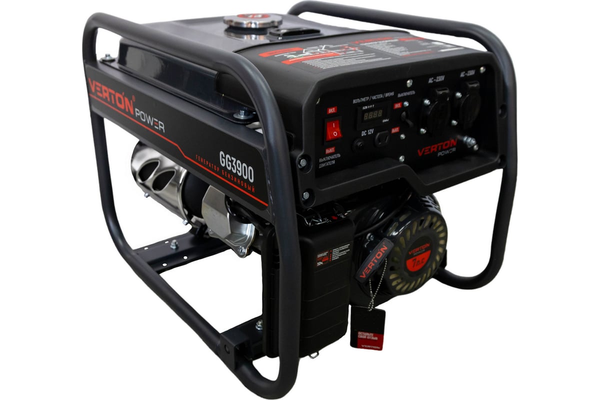 Генератор бензиновый Verton POWER GG3900 01.15815.15817