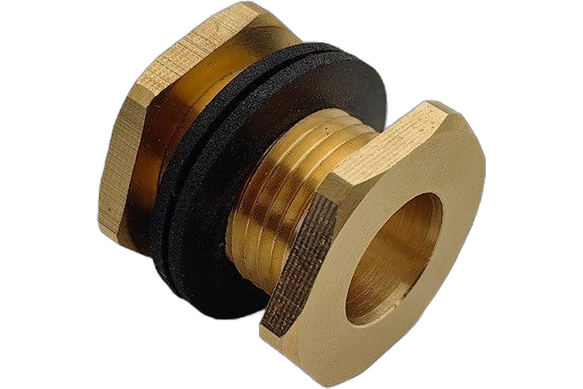 Штуцер для врезки в бочку HG 1/2" НР короткий 1897797