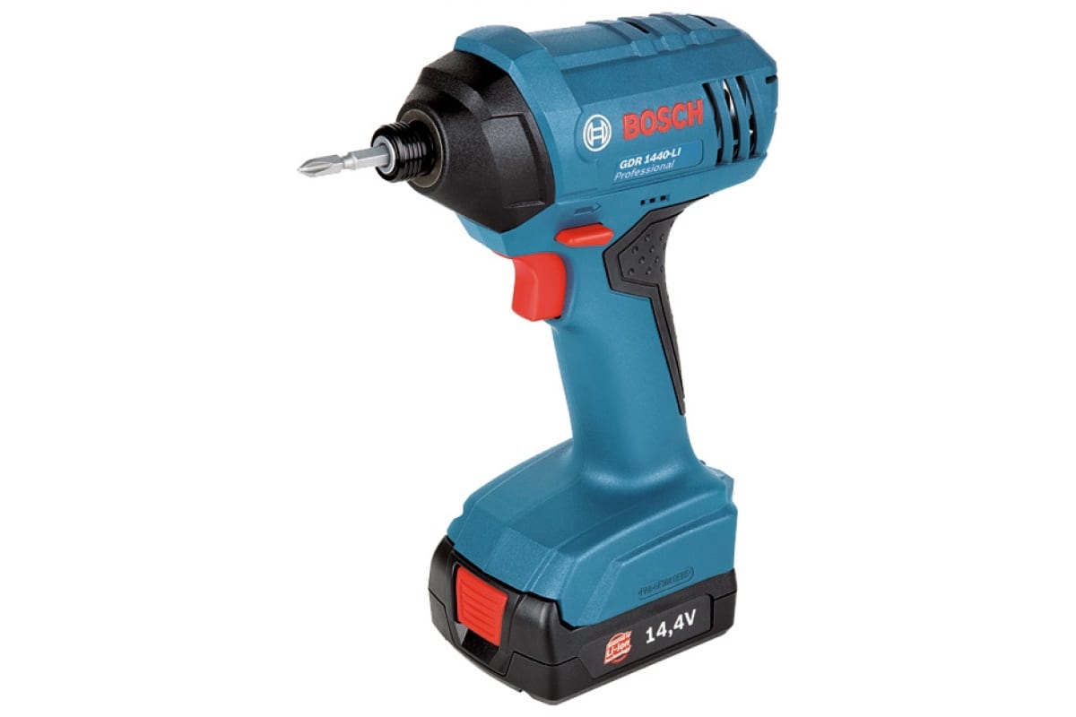 Аккумуляторный ударный гайковерт Bosch GDR 1440-LI 0.601.9B3.403