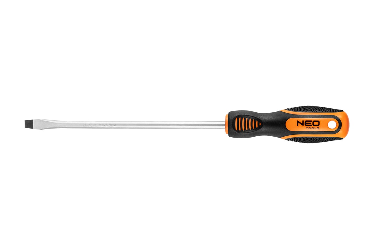 Шлицевая отвертка Neo Tools 8.0 x 200 мм 04-176