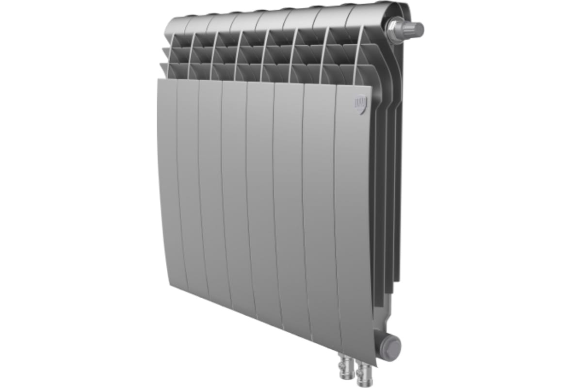 Радиатор Royal Thermo BiLiner 500 /Silver Satin VR - 8 секций НС-1196691