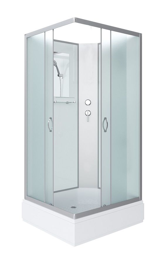 Душевая кабина Niagara NG 33984-14QBK 90x80 стекло матовое, без крыши