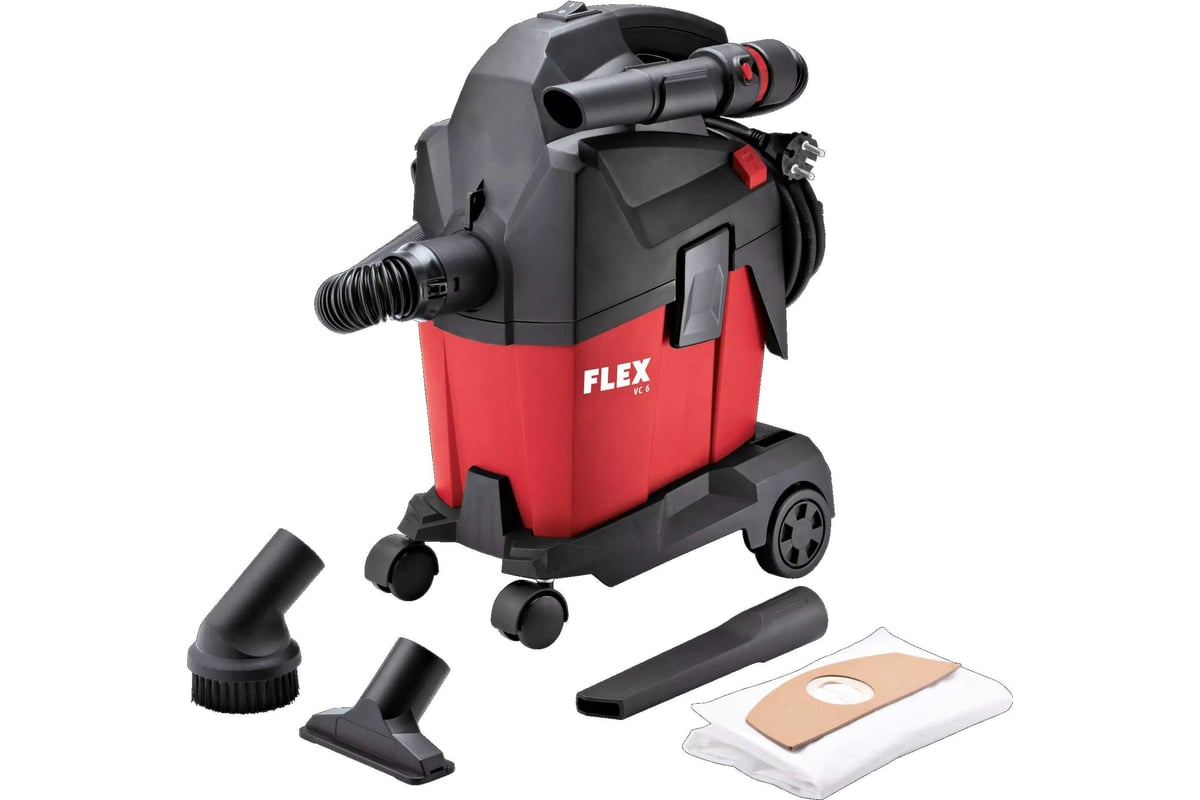 Профессиональный пылесос Flex VC 6 L MC 6 л, класс L 481513