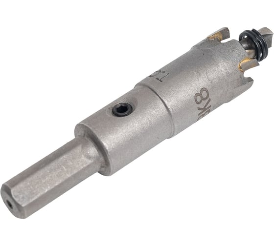 Коронка по металлу 18 мм с пластинами ВК8 WOLFSTAR cw00005