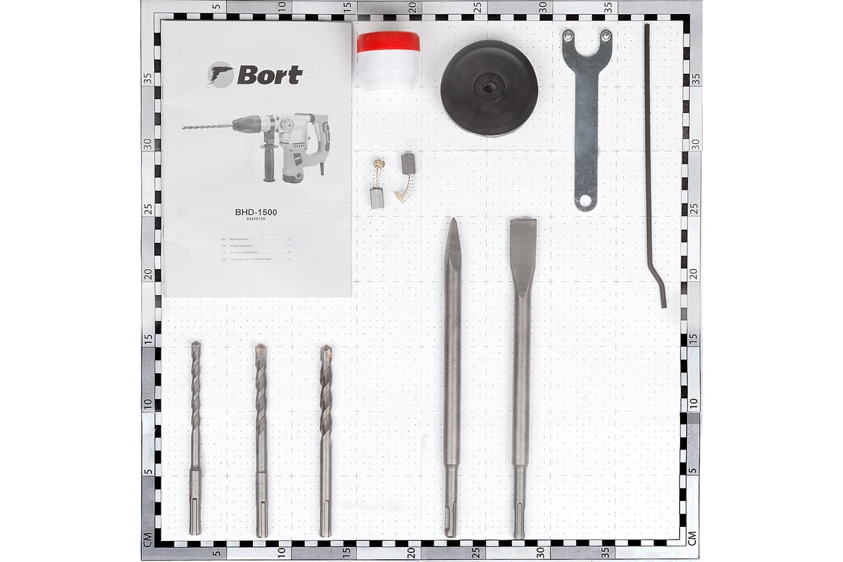 Электрический перфоратор Bort BHD-1500 93410150