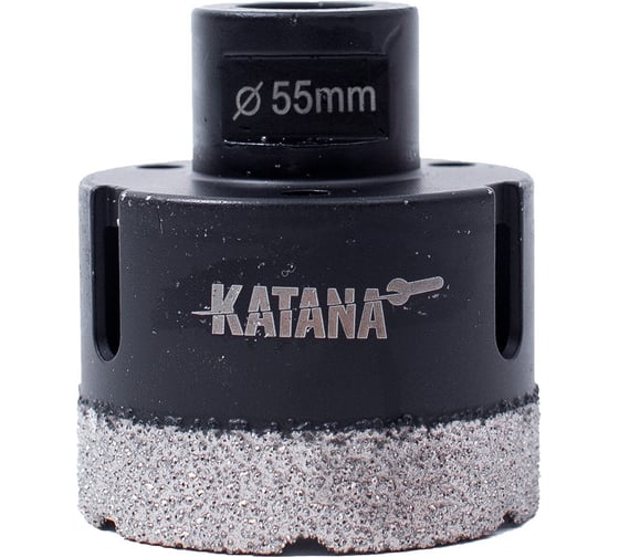 Коронка алмазная KATANA 55 мм Profi Level Master 00-00001922