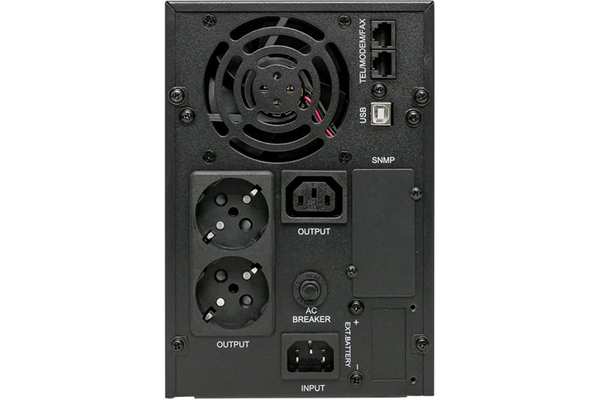 Линейно-интерактивный источник бесперебойного питания EKF E-Power PSW 600 1000 ВА PROxima, напольный, c АКБ 2x12В_7 Ач PSW-610-TB