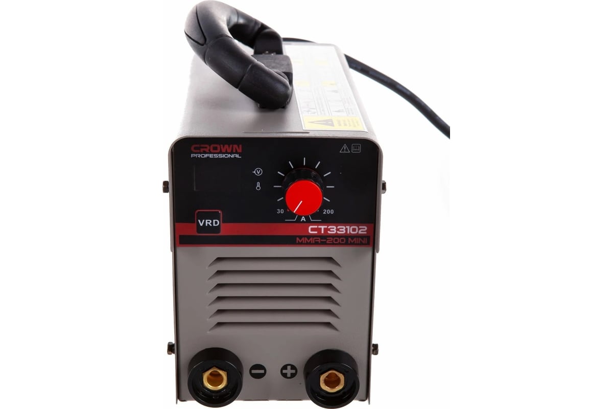 Сварочный инвертор постоянного тока Crown ММА CT33102IMC