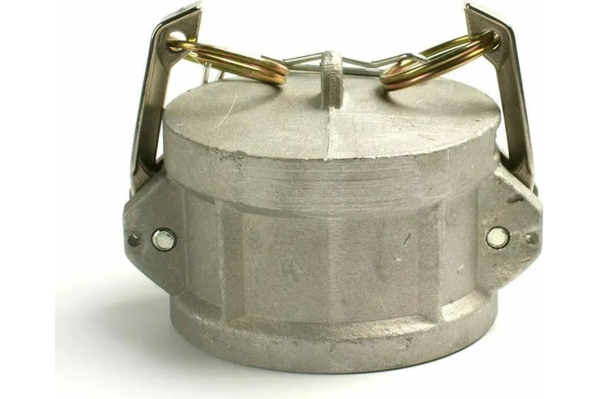 Алюминиевый камлок TITAN LOCK типа DC серия "EcoLine", заглушка для ниппеля 1 1/2", TL150DCAL-EL