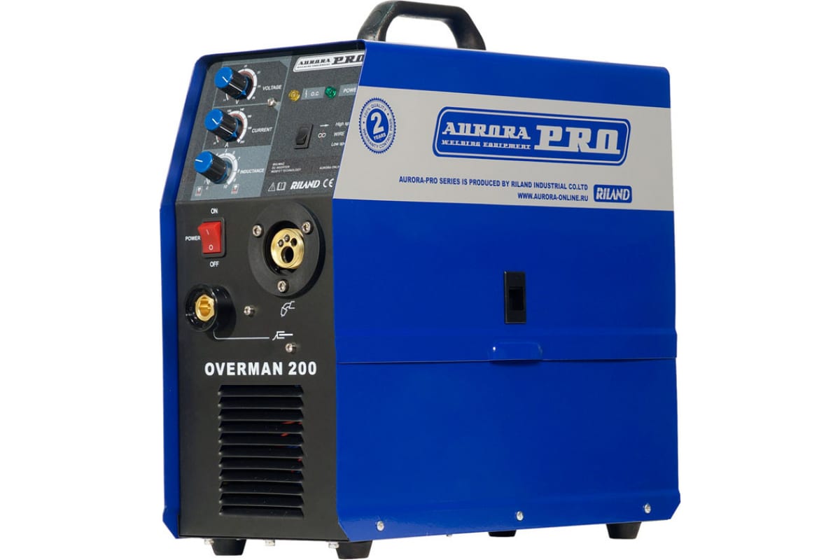 Инверторный сварочный полуавтомат Aurora PRO OVERMAN 200 Mosfet 13709