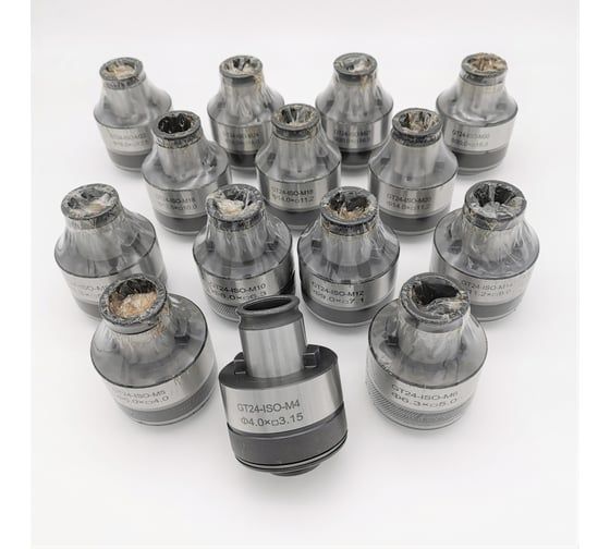 Набор цанг резьбонарезных GT24 (14 шт) М4-М30 ISO BESTE AC00920487