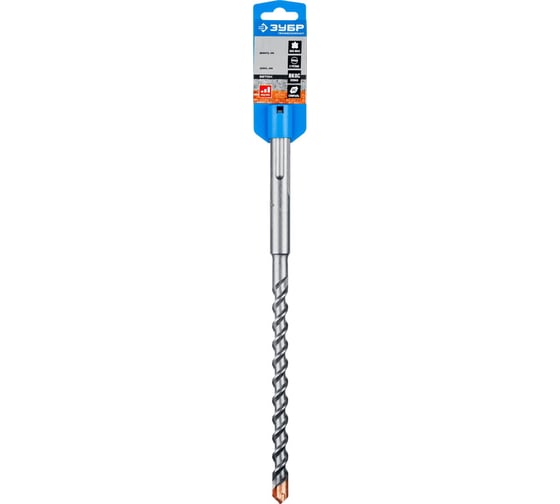 Бур SDS-Max (35х670 мм; 4 резца) по бетону Зубр 29350-670-35_z01