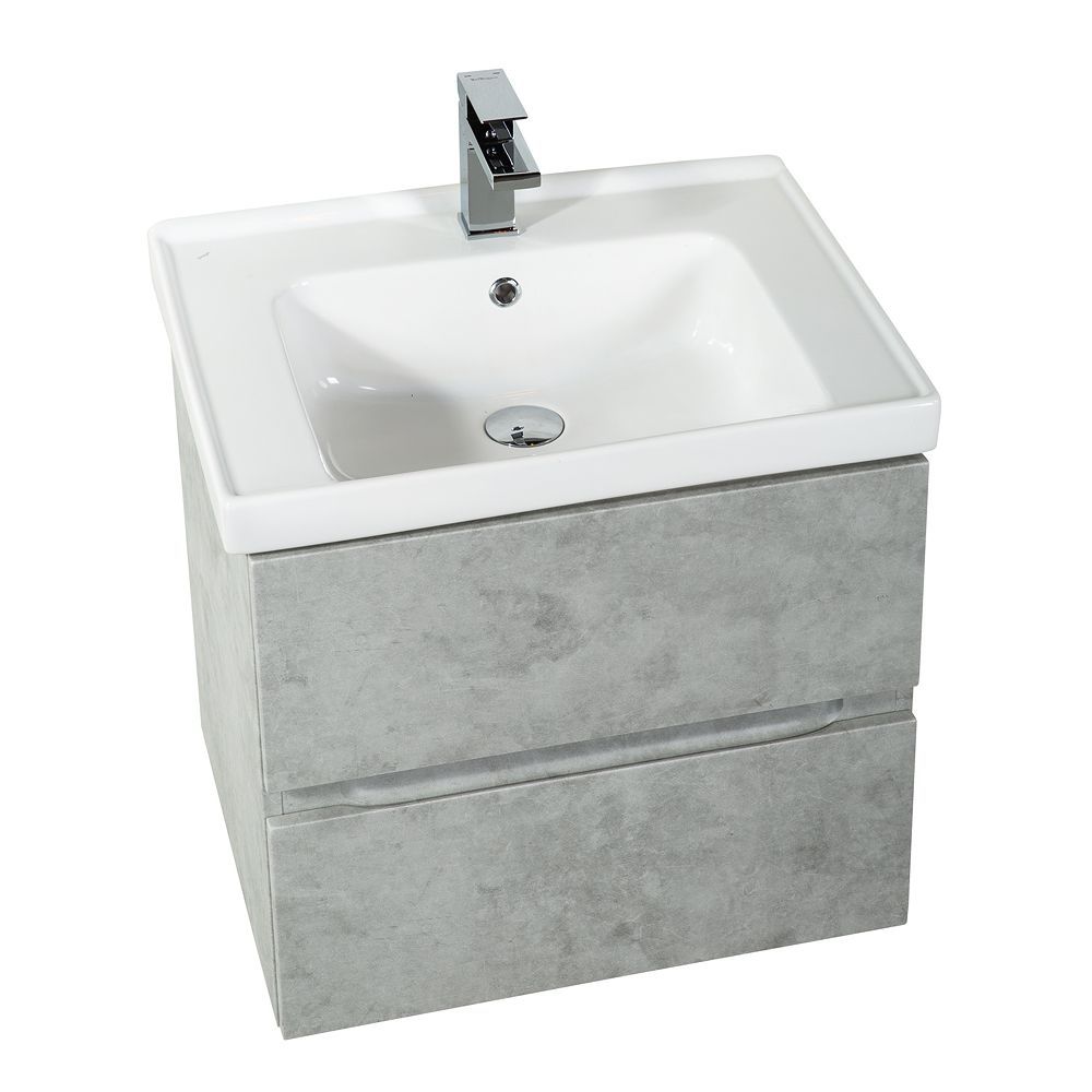 Мебель для ванной Art&Max Techno 70 см бетон лофт натуральный