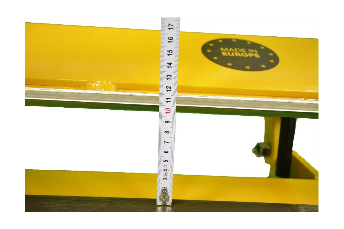 Листогиб с опциями, без ножа 3250/3.25 м Metal Master DachMaster 16655