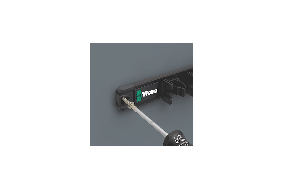 Магнитный держатель и набор отвёрток WERA 9650 Kraftform 9 предметов WE-051012