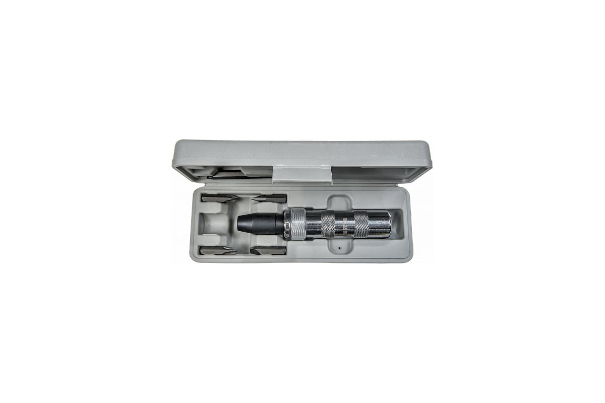 Ударно-поворотная отвертка 1/2" с битами 7 предметов Aist 79201406М 00-00022626