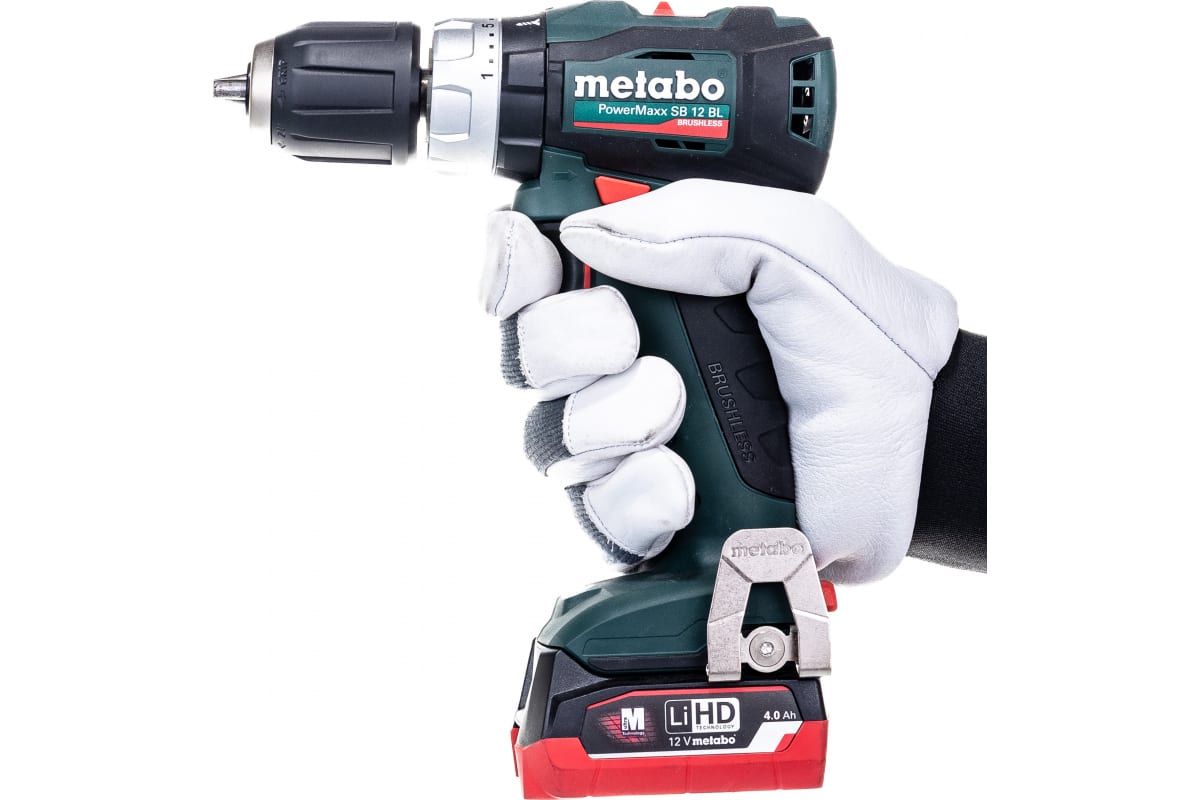 Аккумуляторная дрель-шуруповерт Metabo PowerMaxx SB 12 BL 601077800