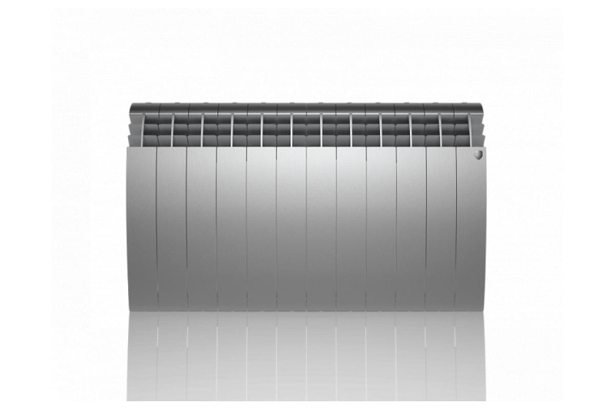 Радиатор Royal Thermo Biliner Alum 500 Silver Satin 12 секций НС-1250265