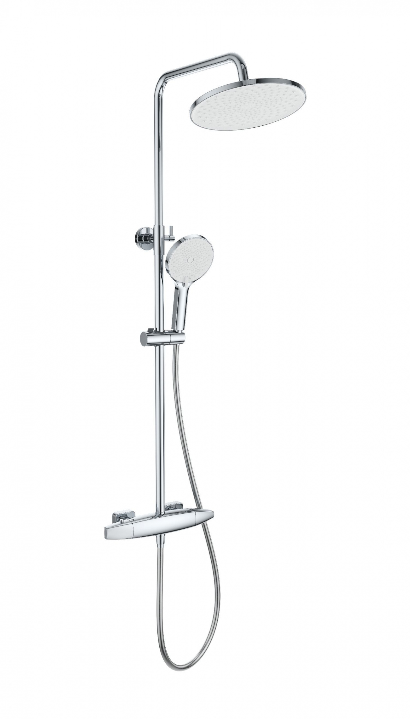 Душевая стойка Wonzon&Woghand Neo WW-B3035-A1-CR термостат, хром