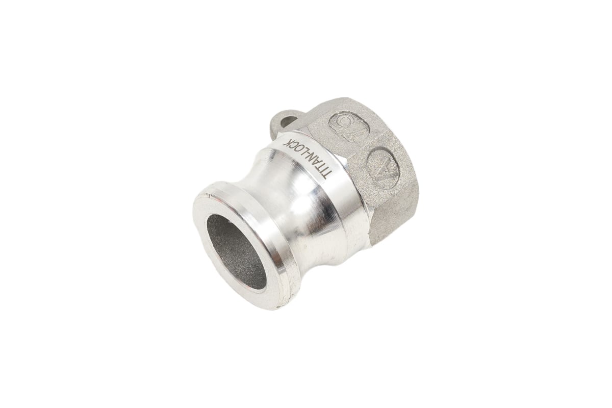 Алюминиевый камлок TITAN LOCK типа А серия EcoLine, ниппель внутр. резьба BSP 3/4" TL75AAL-EL