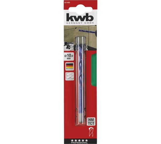 Сверло по керамограниту (10 мм) KWB 051-400